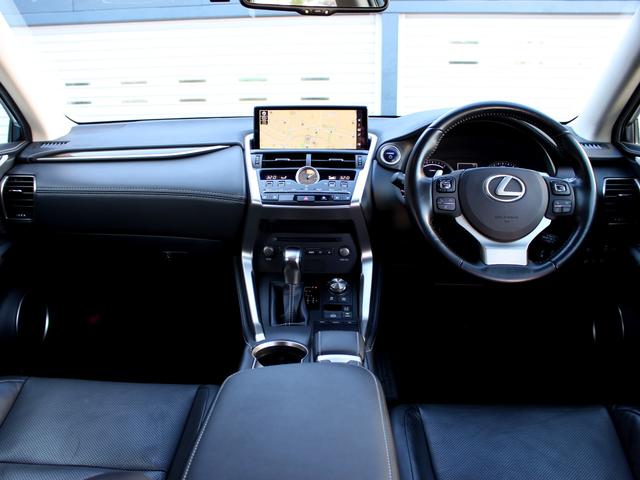 NX NX300h バージョンL 後期型 セーフティシステム+ ブラインドスポットモニター パノラミックビューモニター パワーバックドア シートベンチレーション レーダークルーズ AC100V 三眼LEDヘッドライト 2列目電動シート(6枚目)