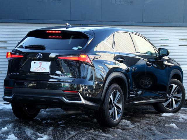 NX NX300h バージョンL 後期型 セーフティシステム+ ブラインドスポットモニター パノラミックビューモニター パワーバックドア シートベンチレーション レーダークルーズ AC100V 三眼LEDヘッドライト 2列目電動シート(19枚目)