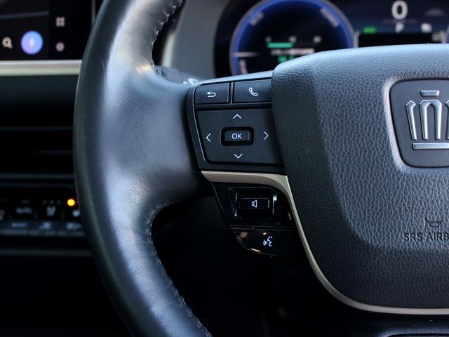 クラウンクロスオーバー Gアドバンスド・レザーパッケージ 寒冷地 モデリスタエアロ セーフティセンス パノラミックビューモニター ブラインドスポットモニター 4眼LEDヘッドライト 21インチアルミ シートベンチレーション パワートランク 12.3型ナビ(28枚目)