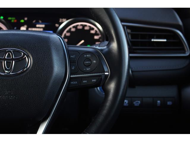 カムリ Gレザーパッケージ 寒冷地 セーフティセンス ブラインドスポットモニター ヘッドアップディスプレイ レーダークルーズ シートヒーター パワーシート 純正9型ナビ バックカメラ AC100V ETC2.0(30枚目)