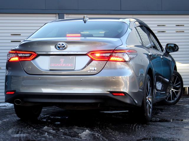 カムリ Gレザーパッケージ 寒冷地 セーフティセンス ブラインドスポットモニター ヘッドアップディスプレイ レーダークルーズ シートヒーター パワーシート 純正9型ナビ バックカメラ AC100V ETC2.0(43枚目)