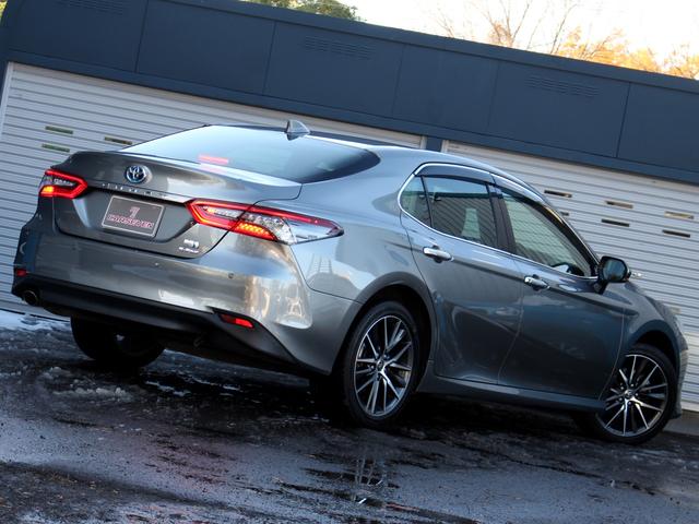 カムリ Gレザーパッケージ 寒冷地 セーフティセンス ブラインドスポットモニター ヘッドアップディスプレイ レーダークルーズ シートヒーター パワーシート 純正9型ナビ バックカメラ AC100V ETC2.0(44枚目)