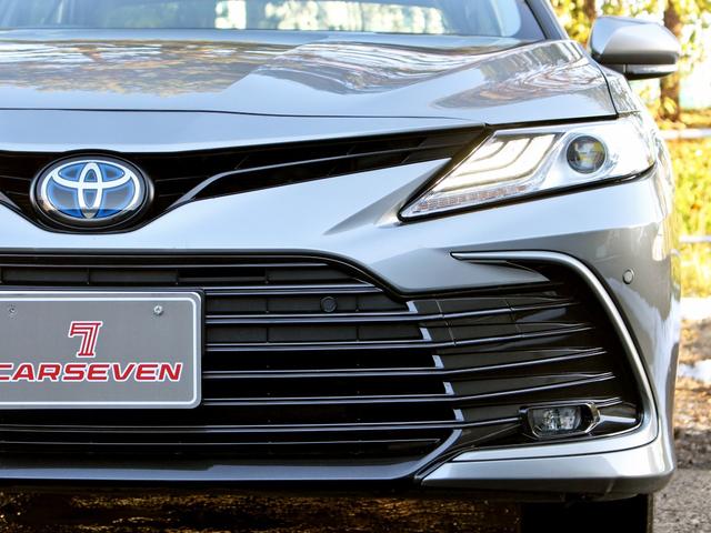 カムリ Gレザーパッケージ 寒冷地 セーフティセンス ブラインドスポットモニター ヘッドアップディスプレイ レーダークルーズ シートヒーター パワーシート 純正9型ナビ バックカメラ AC100V ETC2.0(46枚目)