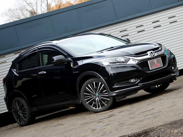 ヴェゼル ハイブリッドＸ・Ｌパッケージ　シティブレーキアクティブシステム　クルーズコントロール　ナビ　バックカメラ　社外１８ＡＷ　ＬＥＤヘッドライト　ルーフレール　シートヒーター　ワイパーデアイサー　ミラーヒーター　ＥＴＣ（23枚目）