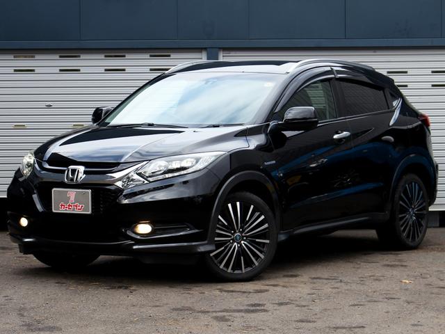 ヴェゼル ハイブリッドＸ・Ｌパッケージ　シティブレーキアクティブシステム　クルーズコントロール　ナビ　バックカメラ　社外１８ＡＷ　ＬＥＤヘッドライト　ルーフレール　シートヒーター　ワイパーデアイサー　ミラーヒーター　ＥＴＣ（24枚目）