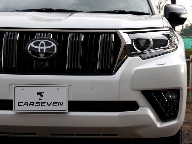 ランドクルーザープラド ＴＸ　Ｌパッケージ・ブラックエディション　寒冷地　後期型　セーフティセンス　純正９型ナビ　マルチテレインモニター　ブラインドスポットモニター　専用Ｒ１８アルミ　ブラックルーフレール　ツインバッテリー　シートベンチレーション　黒革（45枚目）