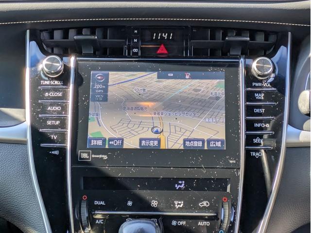 ハリアーハイブリッド プレミアム　アドバンスドパッケージ　４ＷＤ　メーカーナビ　フルセグＴＶ　全方位モニター　ＪＢＬサウンド　パワーバックドア　ＥＴＣ　レーダークルーズコントロール　ワイヤレス充電　夏・冬タイヤ　ＭＴモード（13枚目）