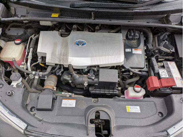 プリウス S 4WD ワンオーナー 寒冷地仕様 社外ナビ フルセグTV バックカメラ ETC LEDヘッドライト クルーズコントロール 純正エンジンスターター フロントドライブレコーダー 夏・冬タイヤ(34枚目)