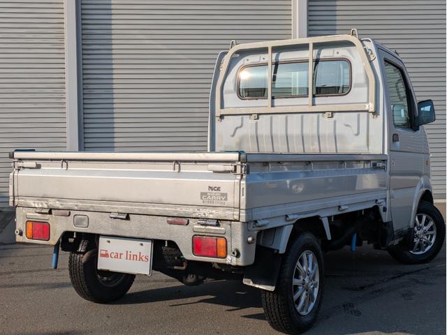 キャリイトラック KCエアコン・パワステ リミテッド 4WD ワンオーナー 純正オーディオ エアコン パワステ オートマ 夏・冬タイヤ(5枚目)
