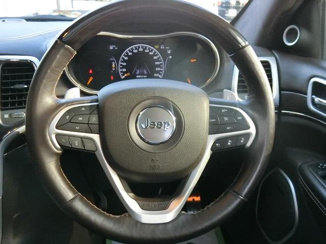 ジープ・グランドチェロキー サミット　サンルーフ　ｈａｒｍａｎ／ｋａｒｄｏｎサウンド　レーダークルーズコントロール　限定車サミット（57枚目）