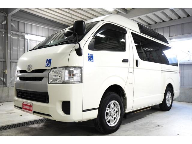 ハイエースバン 　Ｄ－ＴＢ　車いす仕様車　４ＷＤ　Ｄ保証　２年車検（付）・Ｂカメラ・スイングアームリフト・車いす固定装置２基・オートステップ・１０人乗り・キーレス・リアヒーター（15枚目）