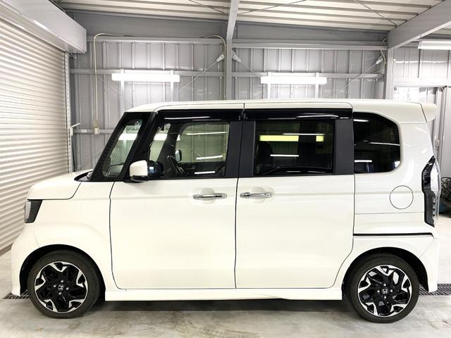 Ｎ－ＢＯＸカスタム Ｇ・Ｌターボホンダセンシング　４ＷＤ　Ｄ保証　２年車検付・ホンダセンシング・ナビ・ＴＶ・ＣＤ／ＤＶＤ／ＢＴ・Ｂカメラ・スマートキー・純正エアロ・Ｗパワスラ・レーダークルコン・パドルシフト・シートヒーター・ＥＴＣ・ハーフレザーシート（10枚目）
