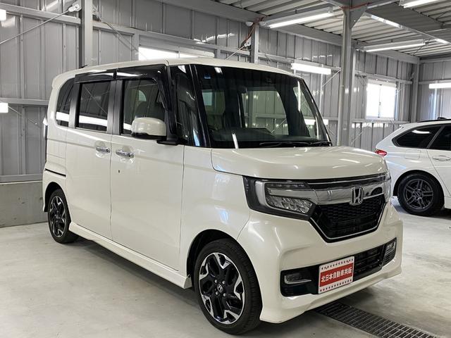 Ｎ－ＢＯＸカスタム Ｇ・Ｌターボホンダセンシング　４ＷＤ　Ｄ保証　２年車検付・ホンダセンシング・ナビ・ＴＶ・ＣＤ／ＤＶＤ／ＢＴ・Ｂカメラ・スマートキー・純正エアロ・Ｗパワスラ・レーダークルコン・パドルシフト・シートヒーター・ＥＴＣ・ハーフレザーシート（15枚目）