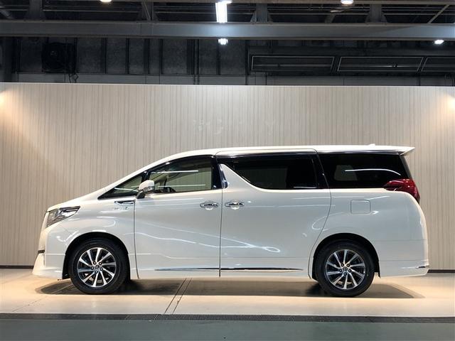 アルファードハイブリッド エグゼクティブラウンジ　サンル－フ　インテリジェントクリアランスソナー　地デジＴＶ　両側電動スライドドア　黒革シート　バックモニタ－　ＬＥＤライト　アイドリングストップ　横滑り防止機能　４ｗｄ　３列シート　Ｐシート　ＥＴＣ（5枚目）