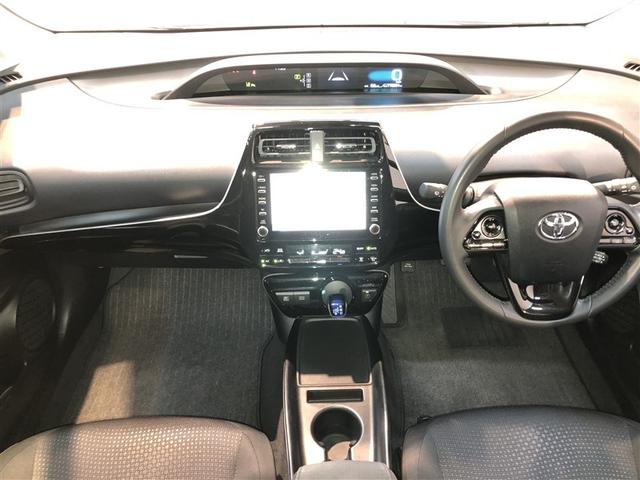 プリウス S 衝突軽減 4wd エアコン LEDヘッドライト ナビ バックガイドモニター クルコン 寒冷地仕様 ETC車載器 盗難防止システム メモリナビ パワーステアリング AC100V カーテンエアバック(2枚目)