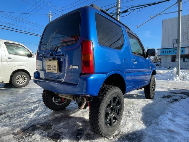 ジムニー ＸＣ　４ＷＤ．リフトアップ．社外Ｆ／Ｒバンパー（4枚目）