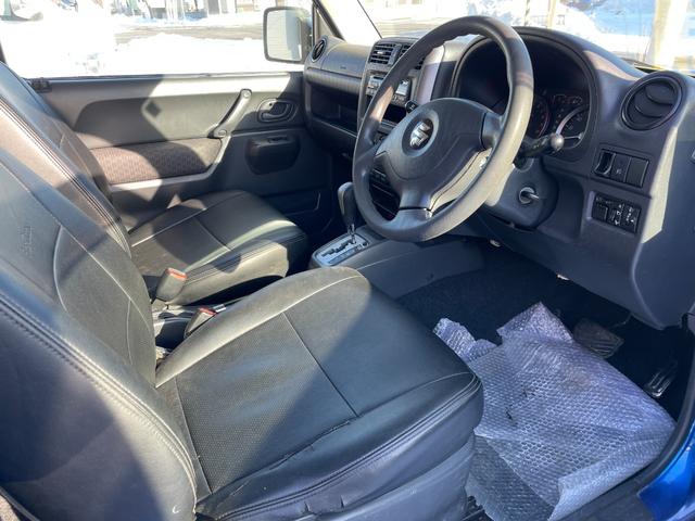 ジムニー ＸＣ　４ＷＤ．リフトアップ．社外Ｆ／Ｒバンパー（11枚目）