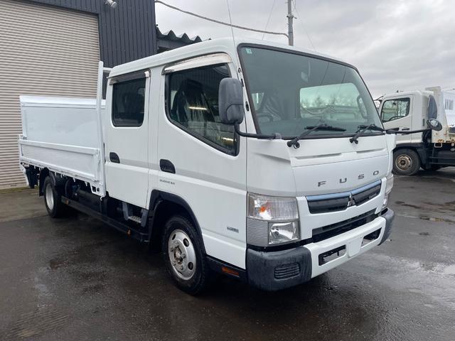 キャンター ２．８５ｔ積　Ｗキャブ超ロングワイド　ＡＴ　フル装備　Ｐ／Ｇ（3枚目）