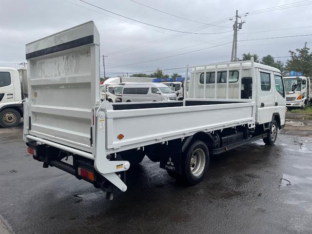 キャンター ２．８５ｔ積　Ｗキャブ超ロングワイド　ＡＴ　フル装備　Ｐ／Ｇ（5枚目）