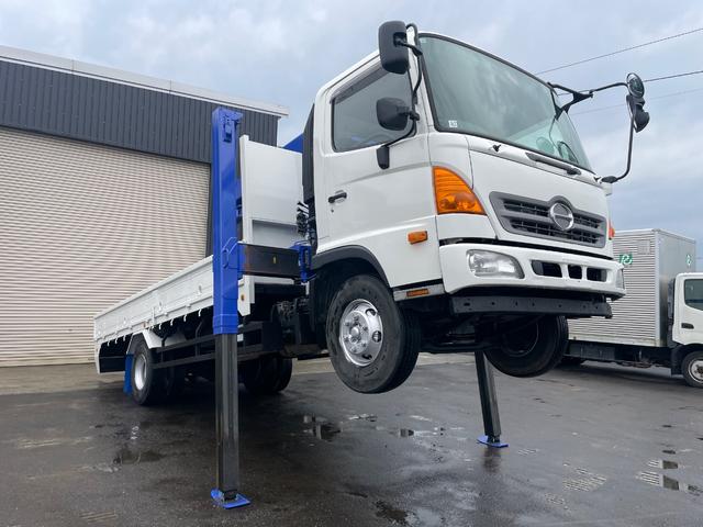 ヒノレンジャー ２．１ｔ積ロング　タダノ４段Ｒ／Ｃ　セルフ　６ＭＴ　フル装備（12枚目）