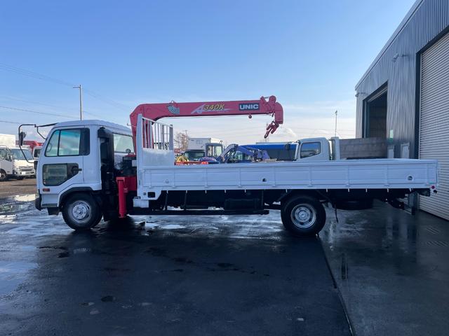 コンドル ３ｔ積ロング　ユニック４段Ｒ／Ｃ　６ＭＴ　フル装備　全塗装済（8枚目）