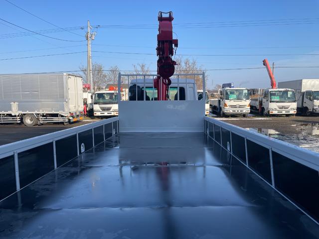 コンドル ３ｔ積ロング　ユニック４段Ｒ／Ｃ　６ＭＴ　フル装備　全塗装済（9枚目）