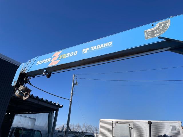 スーパーグレート ９．３ｔ積　四軸低床　セーフティローダー　タダノ４段Ｒ／Ｃ（48枚目）