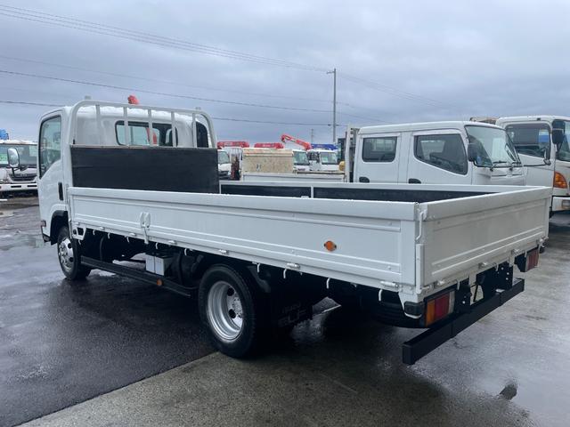 エルフトラック ２ｔ積　拡幅ワイドロング　平ボデー　４ＷＤ　５ＭＴ　フル装備（7枚目）