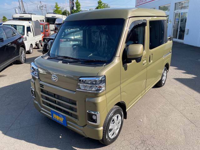 ハイゼットカーゴ デッキバンＧ　４ＷＤ　キ―フリー　ＬＥＤヘッドライト　ＬＥＤフォグランプ　両側パワースライドドア　ボディ同色フロント・リアバンパー　オーディオレス　スマアシ（9枚目）