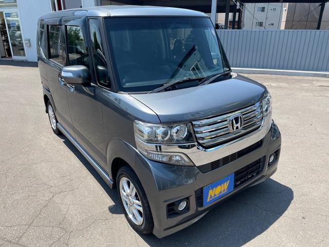 Ｎ－ＢＯＸカスタム Ｇ・Ｌパッケージ　４ＷＤ　キ―フリー　片側Ｐスライドドア　冬タイヤ積込　ＣＤオーディオ（4枚目）