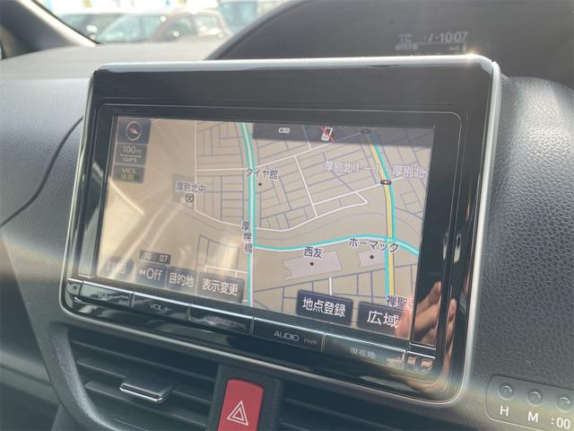 ノア Ｓｉ　４ＷＤ　純正９インチＳＤナビ　Ｂカメラ　Ｂｌｕｅｔｏｏｔｈ　フルセグテレビ　両側Ｐスライドドア　Ｒヒーター・Ｒクーラー　冬タイヤ積込　社外アルミホイール（12枚目）