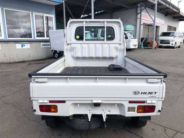 ハイゼットトラック スタンダード　エアコン　パワステ　４ＷＤ　三方開　平ボディ（5枚目）