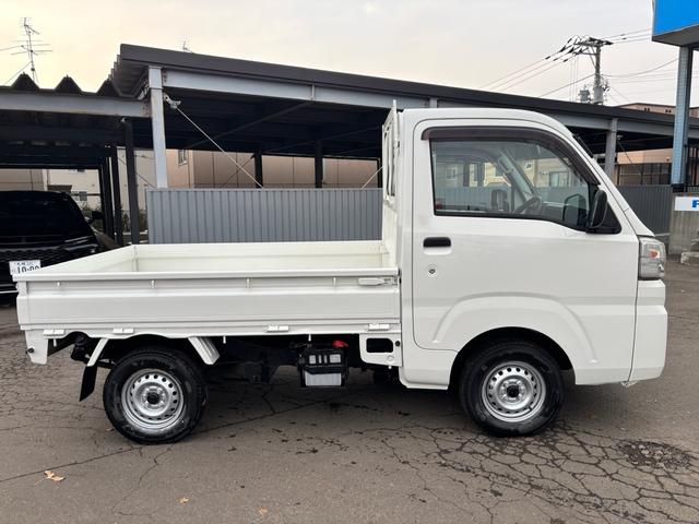 ハイゼットトラック スタンダード 4WD エアコン パワステ ETC 3方開 平ボディ(4枚目)