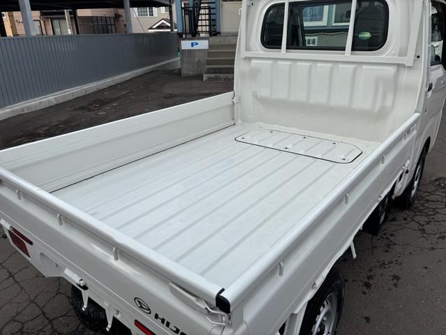 ハイゼットトラック スタンダード 4WD エアコン パワステ ETC 3方開 平ボディ(20枚目)