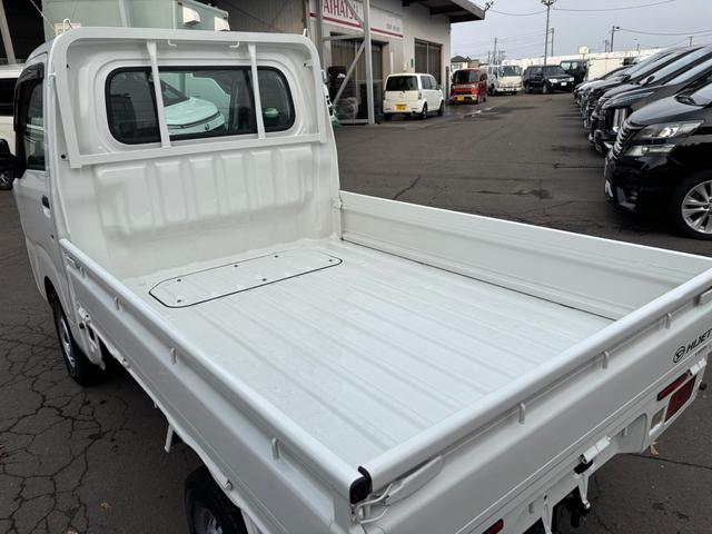 ハイゼットトラック スタンダード 4WD エアコン パワステ ETC 3方開 平ボディ(21枚目)