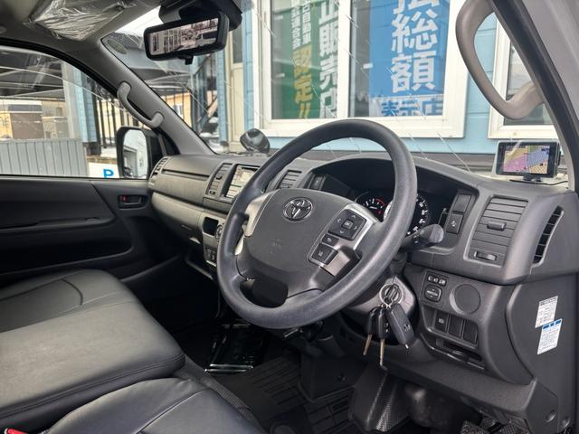ハイエースバン ロングDX LEDヘッドライト デジタルインナーミラー バックカメラ リアヒーター 純正エンジンスターター 3/6/9人乗り 社外シートカバー(8枚目)