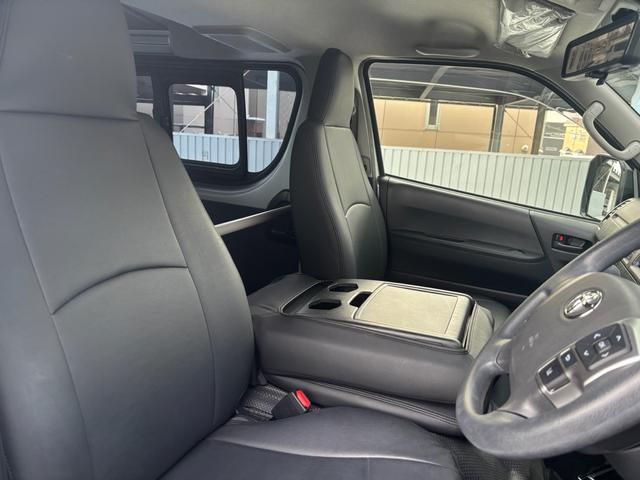 ハイエースバン ロングDX LEDヘッドライト デジタルインナーミラー バックカメラ リアヒーター 純正エンジンスターター 3/6/9人乗り 社外シートカバー(20枚目)