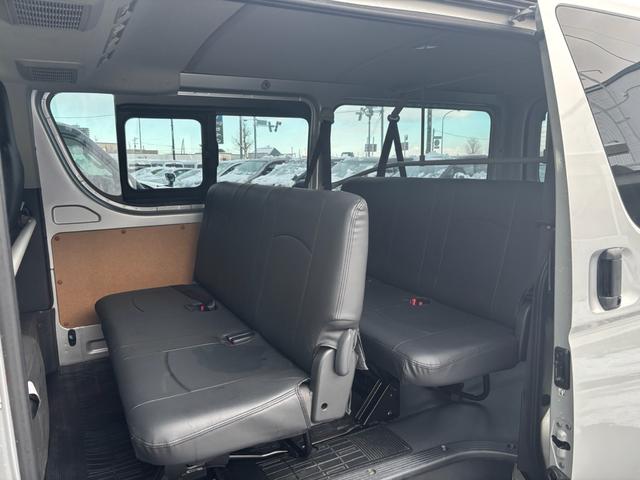ハイエースバン ロングDX LEDヘッドライト デジタルインナーミラー バックカメラ リアヒーター 純正エンジンスターター 3/6/9人乗り 社外シートカバー(21枚目)
