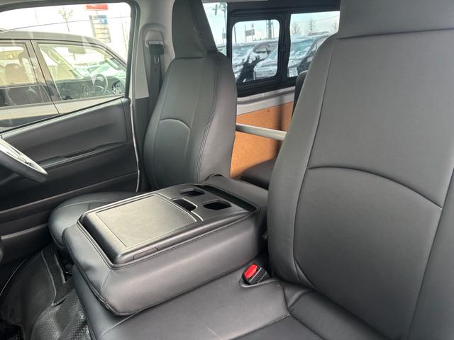 ハイエースバン ロングDX LEDヘッドライト デジタルインナーミラー バックカメラ リアヒーター 純正エンジンスターター 3/6/9人乗り 社外シートカバー(28枚目)