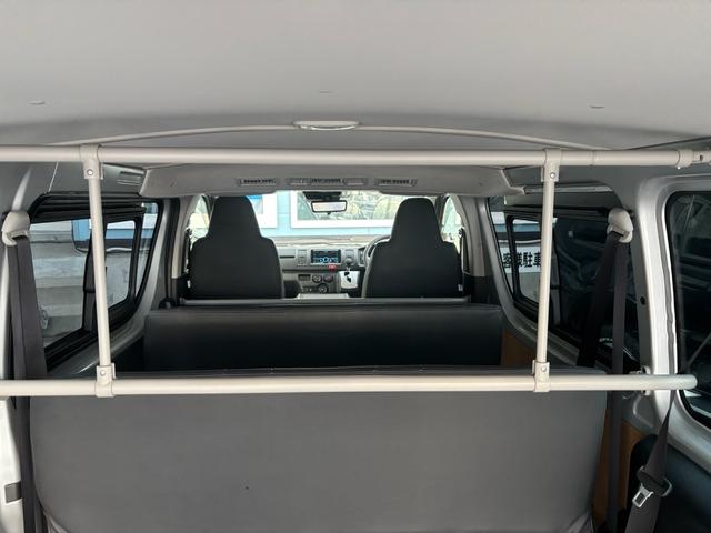 ハイエースバン ロングDX LEDヘッドライト デジタルインナーミラー バックカメラ リアヒーター 純正エンジンスターター 3/6/9人乗り 社外シートカバー(31枚目)