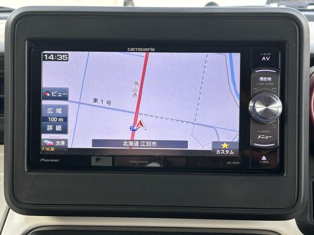 スペーシア ハイブリッドＧ　４ＷＤ　社外ナビ　ＥＴＣ　シートヒーター　スマートキー　ＡＢＳ　夏タイヤ積込（12枚目）