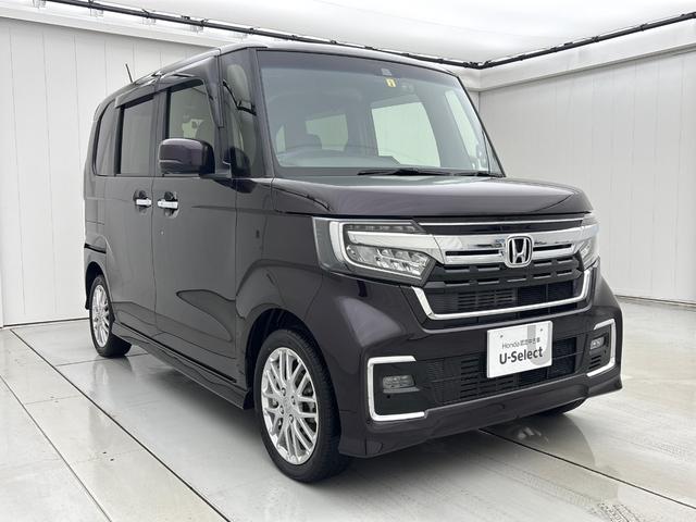 Ｎ－ＢＯＸカスタム Ｌターボ　ワンオーナー　両側電動スライドドア　ＬＥＤヘッドライト　シートヒーター　クルーズコントロール　ＫＥＮＷＯＯＤナビ　バックカメラ　ＥＴＣ　エンジンスターター　ドライブレコーダー（3枚目）