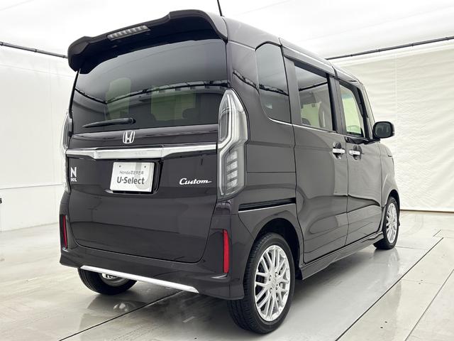 Ｎ－ＢＯＸカスタム Ｌターボ　ワンオーナー　両側電動スライドドア　ＬＥＤヘッドライト　シートヒーター　クルーズコントロール　ＫＥＮＷＯＯＤナビ　バックカメラ　ＥＴＣ　エンジンスターター　ドライブレコーダー（4枚目）