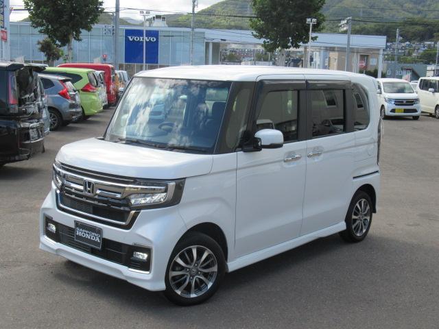 Ｎ－ＢＯＸカスタム Ｌ　４ＷＤ　純正メモリナビ　Ｒカメラ　ＬＥＤライト　ＵＳＢ端子　ブルートゥース対応　シートヒーター　純正エンスタ　左右電動スライドドア　スマートキー（15枚目）