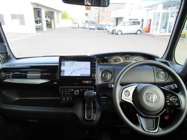 Ｎ－ＢＯＸカスタム Ｌ　４ＷＤ　純正メモリナビ　Ｒカメラ　ＬＥＤライト　ＵＳＢ端子　ブルートゥース対応　シートヒーター　純正エンスタ　左右電動スライドドア　スマートキー（49枚目）