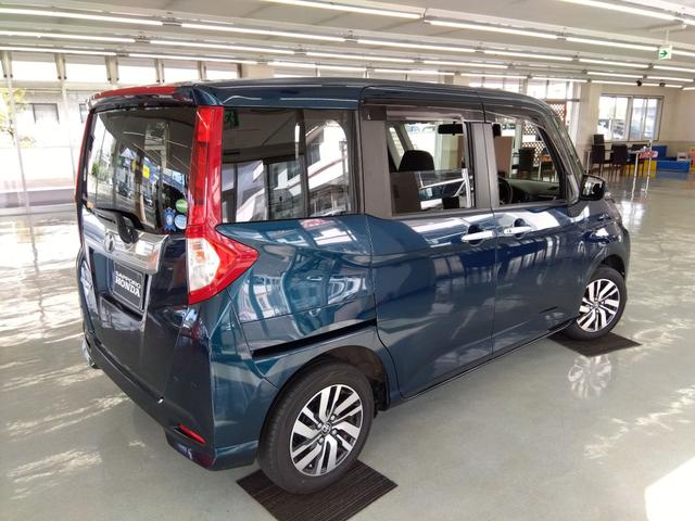 ルーミー カスタムG S 4WD 衝突軽減 横滑り防止 クルコン レーンアシスト 純正ナビ フルセグ ブルートゥース DVD再生 Bカメラ 純正EGスターター 両側パワースライドドア シートヒーター 冬タイヤ付き(8枚目)