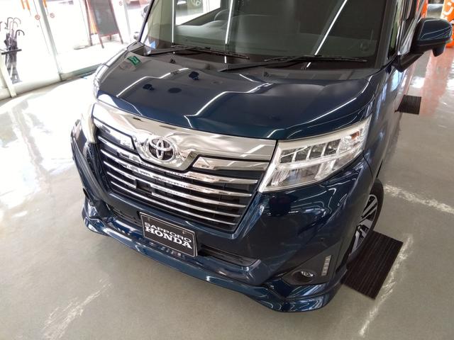 ルーミー カスタムG S 4WD 衝突軽減 横滑り防止 クルコン レーンアシスト 純正ナビ フルセグ ブルートゥース DVD再生 Bカメラ 純正EGスターター 両側パワースライドドア シートヒーター 冬タイヤ付き(16枚目)