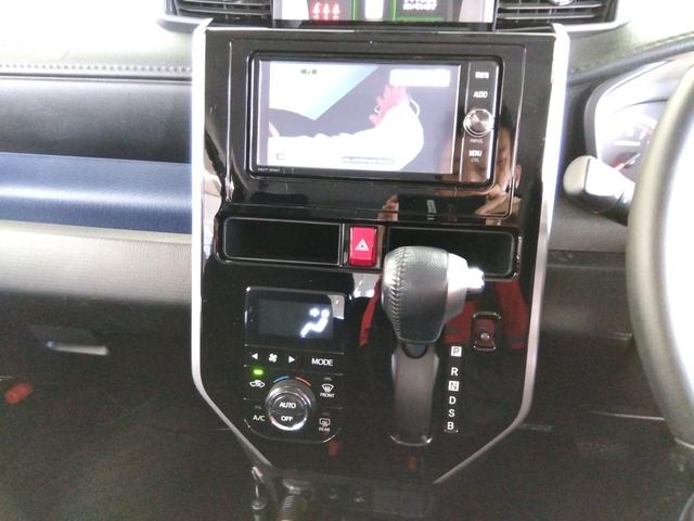 ルーミー カスタムG S 4WD 衝突軽減 横滑り防止 クルコン レーンアシスト 純正ナビ フルセグ ブルートゥース DVD再生 Bカメラ 純正EGスターター 両側パワースライドドア シートヒーター 冬タイヤ付き(32枚目)