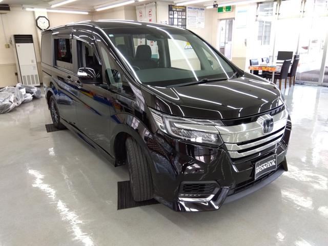 ステップワゴンスパーダ スパーダ　ホンダセンシング　ワンオーナー　４ＷＤ　衝突軽減　クルコン　ＶＳＡ　レーンアシスト　純正ナビＴＶ　純正後席モニター　両側パワースライド　純正ドライブレコーダー　ＥＧスターター　冬タイヤ付き（5枚目）