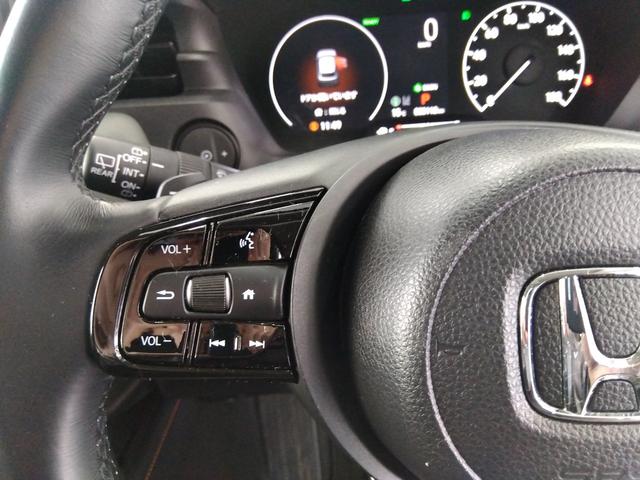 ヴェゼル e:HEV X・HuNTパッケージ ワンオーナー 衝突軽減 レーンキープ VSA クルコン ハーフレザーシート 純正ナビ フルセグ ブルートゥース DVD再生 Bカメラ ETC 純正ドラレコ(前後)冬タイヤ付き(20枚目)